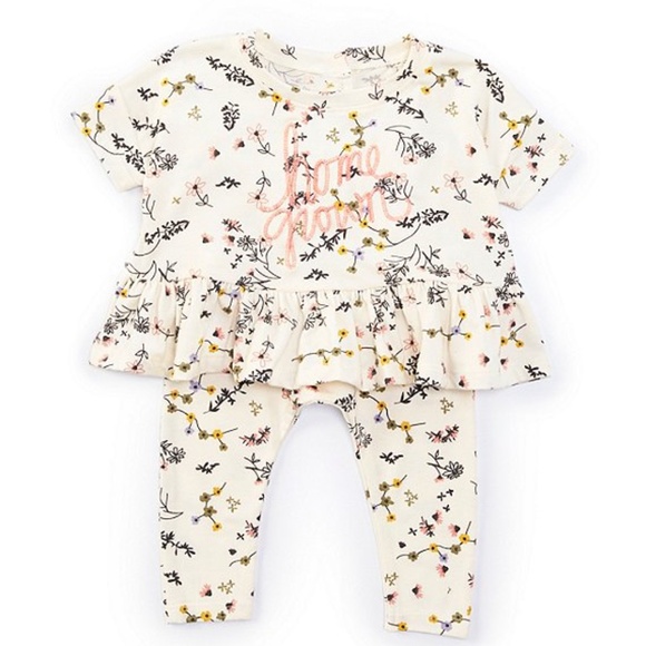 Jessica Simpson Other - Jessica Simpson Home Grown Floral Print Set NWT